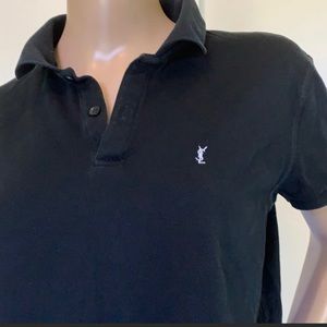 Saint Laurent Pre-Loved Polo Shirt with Bonus La Costa Striped Tee